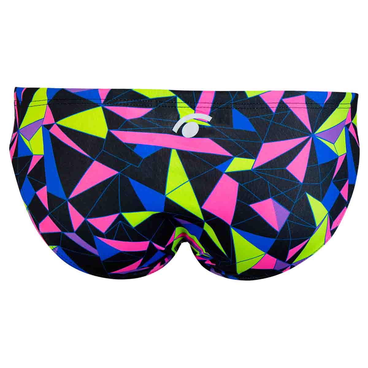 Jaked Men's Diamonds Briefs - Black-530087