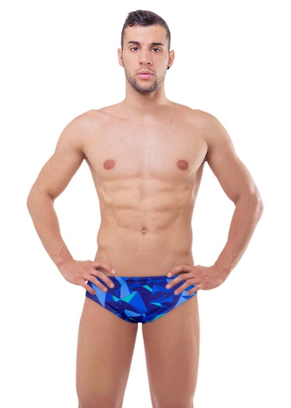 Jaked Men's Diamonds Briefs - Blue