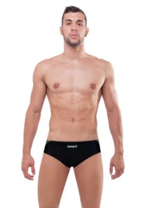 Jaked Men's Manga Briefs - Black