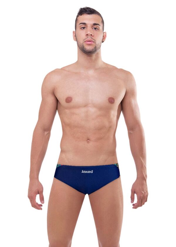 Jaked Men's Manga Briefs - Red / Navy