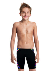 Jaked Boy's Diamonds Jammer - Black