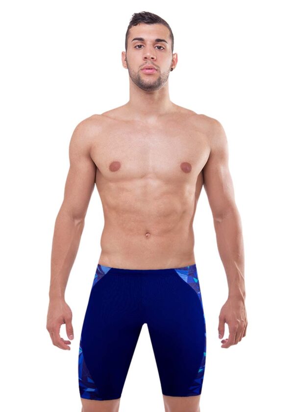 Jaked Men's Diamonds Jammer - Blue-0