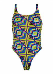 Aquarapid Womens Geometric Swimsuit