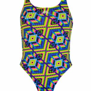 Aquarapid Womens Geometric Swimsuit-0