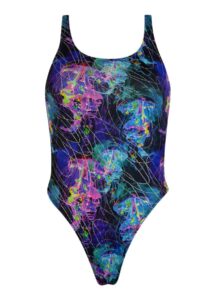 Aquarapid Womens Octopus Foiled Swimsuit