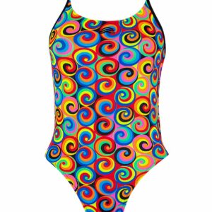 Aquarapid Girls Sirio Circles Swimsuit-0