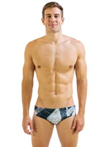 FINIS Rotto Brief - Granite