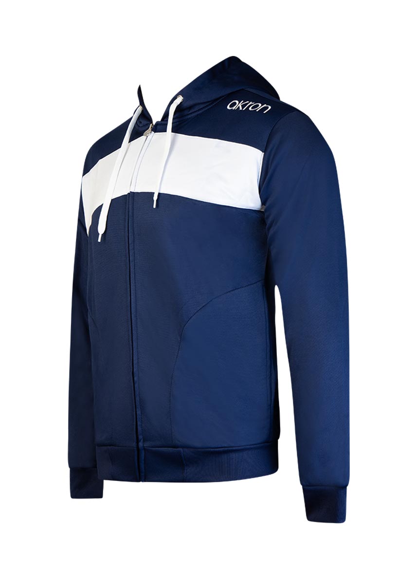 Akron Flagstaff Tracksuit Top - Navy Blue / White-536233