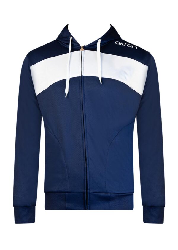 Akron Flagstaff Tracksuit Top - Navy Blue / White-0