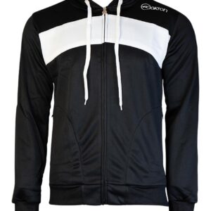 Akron Flagstaff Tracksuit Top - Black / White-0