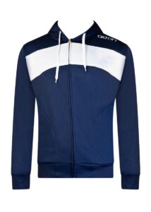 Akron Junior Flagstaff Tracksuit Top - Navy Blue / White