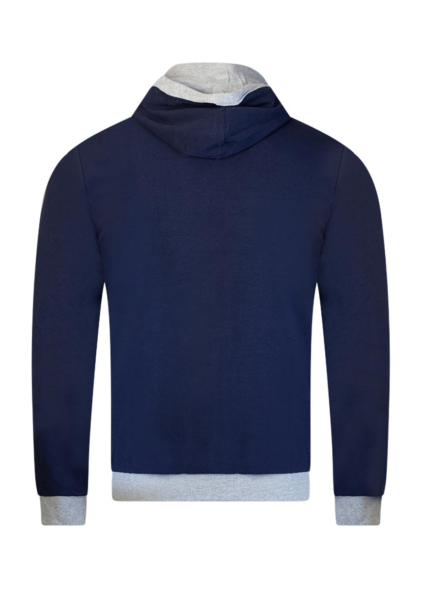 Akron Tampa Tracksuit Top - Navy Blue / Grey-brand