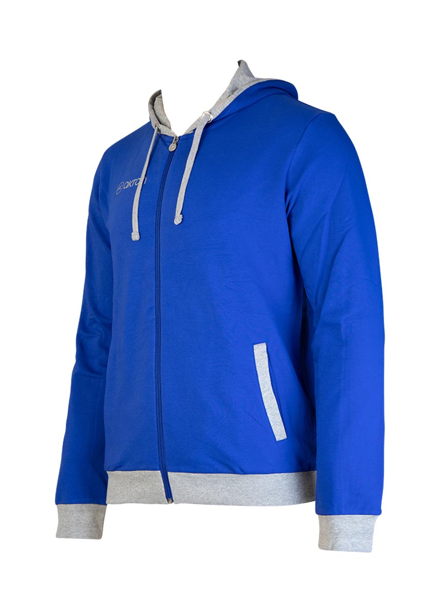 Akron Tampa Tracksuit Top - Royal Blue/Grey-535645