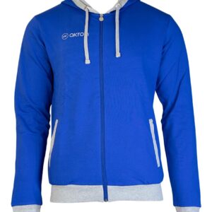 Akron Junior Tampa Tracksuit Top - Royal Blue / Grey-0