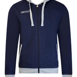 Akron Tampa Tracksuit Top - Navy Blue / Grey-0