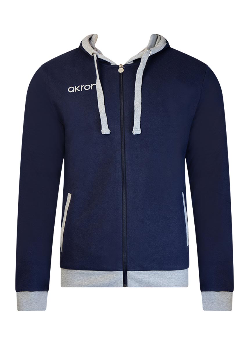 Akron Tampa Tracksuit Top - Navy Blue / Grey-0