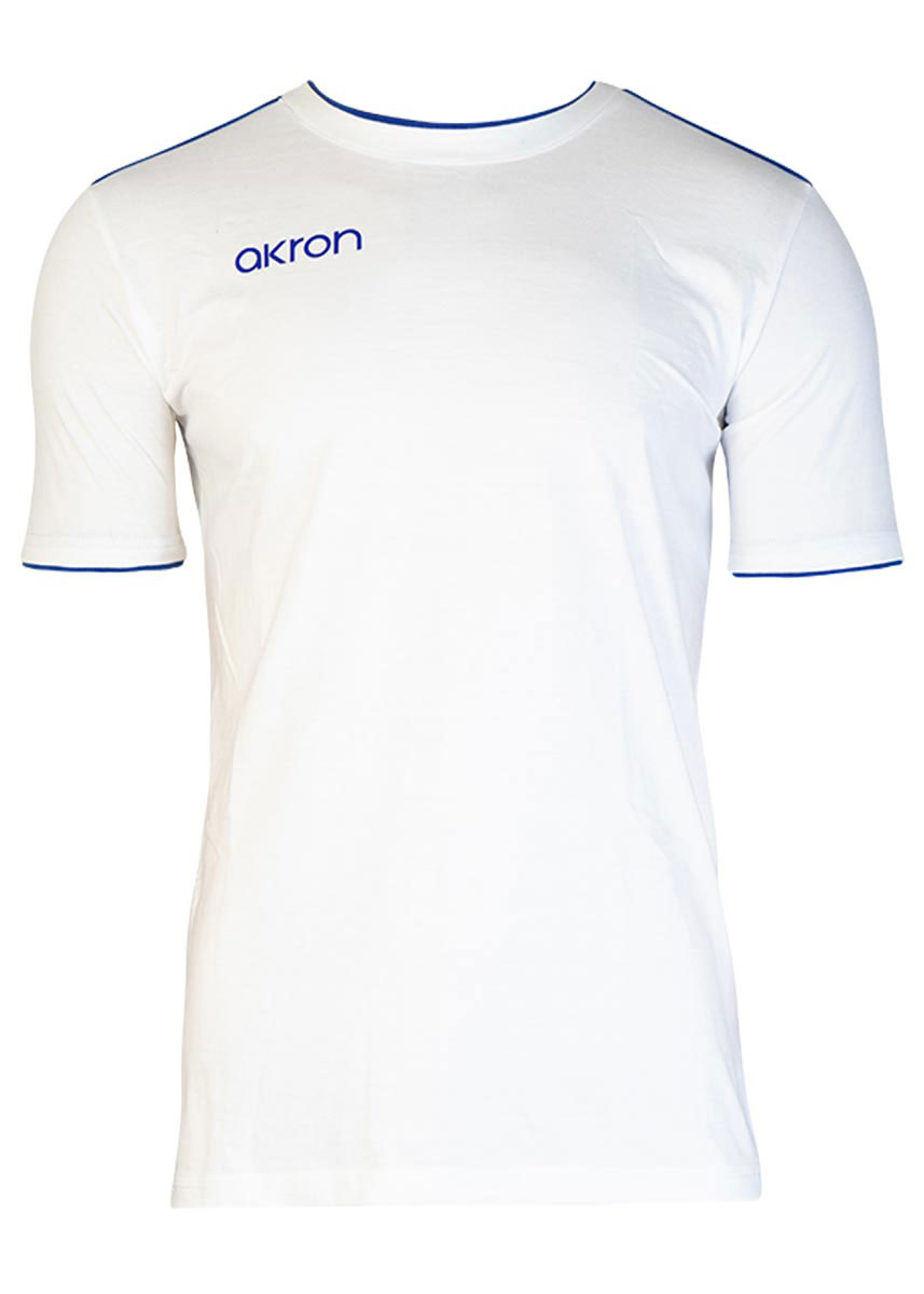 Akron Junior New Orleans Cotton T-shirt - White / Navy-0