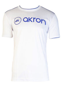 Akron Junior Denis Technical T-shirt - White / Royal Blue