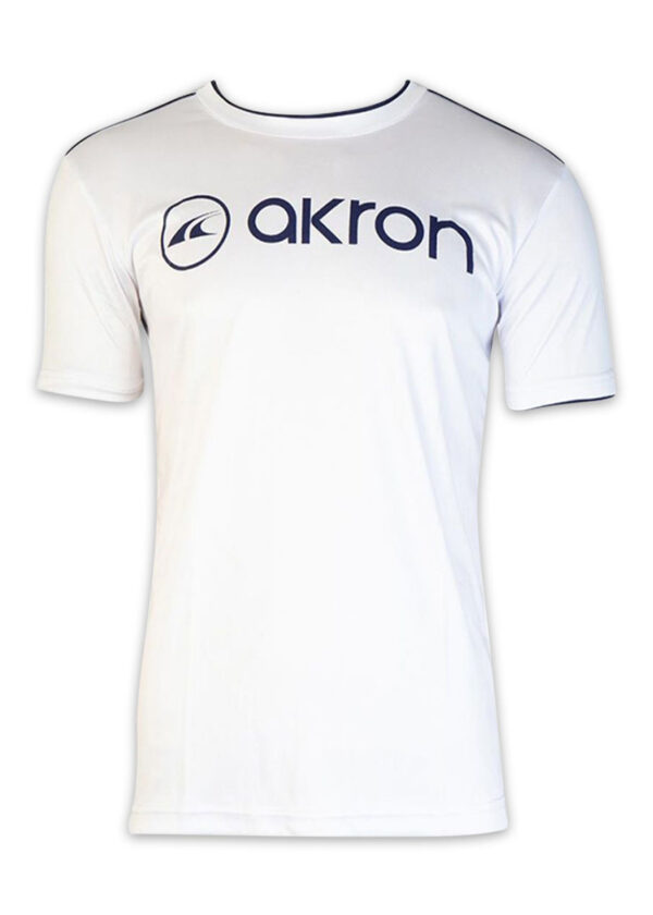 Akron Denis Technical T-shirt - White / Navy-0
