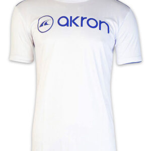 Akron Denis Technical T-shirt - White / Royal Blue-0
