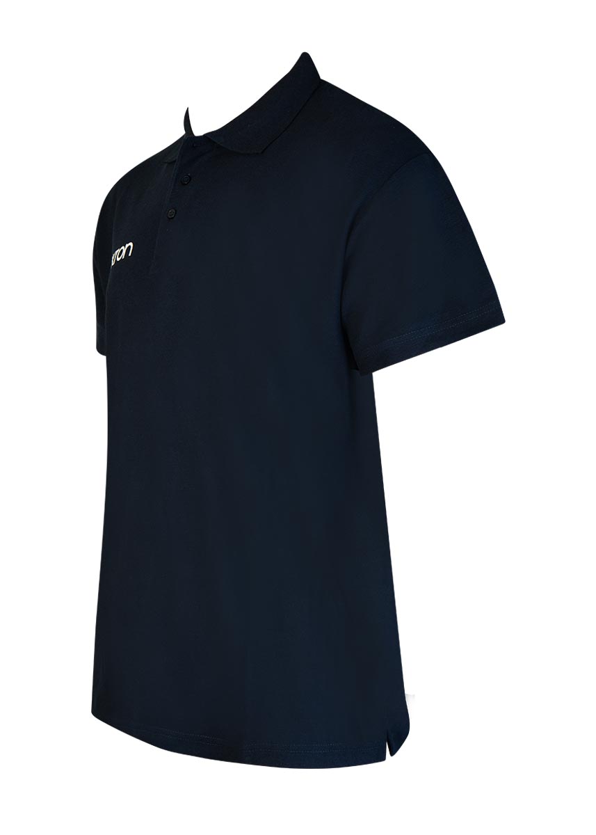 Akron Junior Break Polo Shirt - Navy Blue-536319