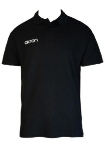 Akron Break Polo Shirt - Black