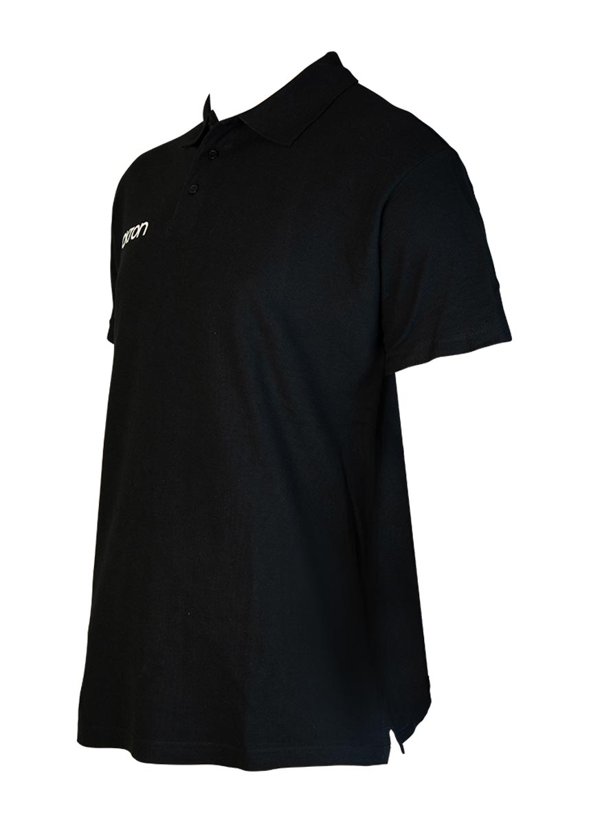 Akron Junior Break Polo Shirt - Black-535732