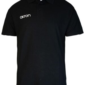 Akron Break Polo Shirt - Black-0