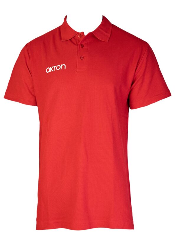 Akron Break Polo Shirt - Red-0