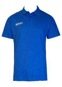 Akron Junior Break Polo Shirt - Royal Blue