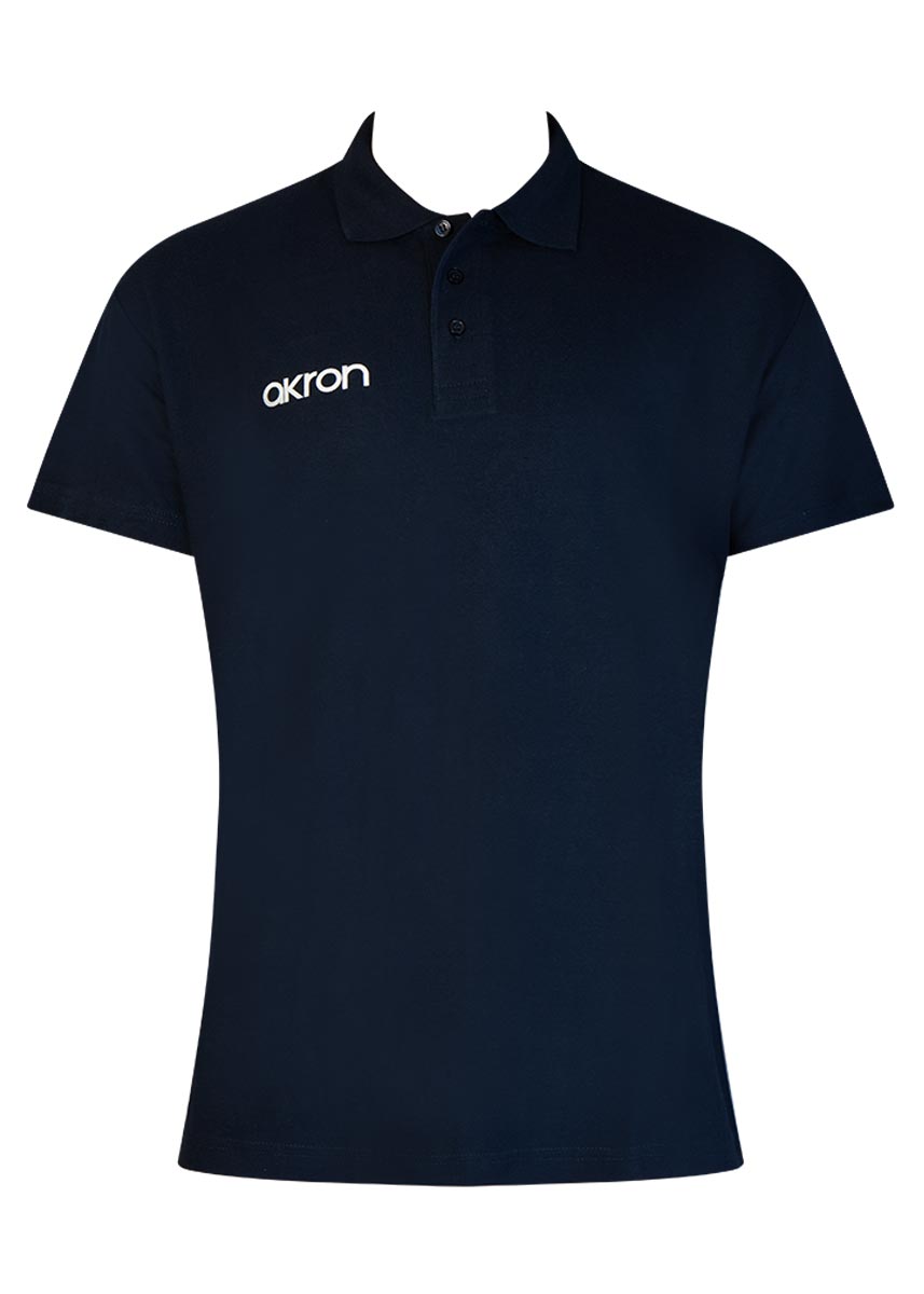 Akron Junior Break Polo Shirt - Navy Blue-0