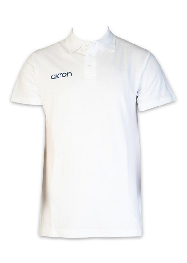 Akron Break Polo Shirt - White-0