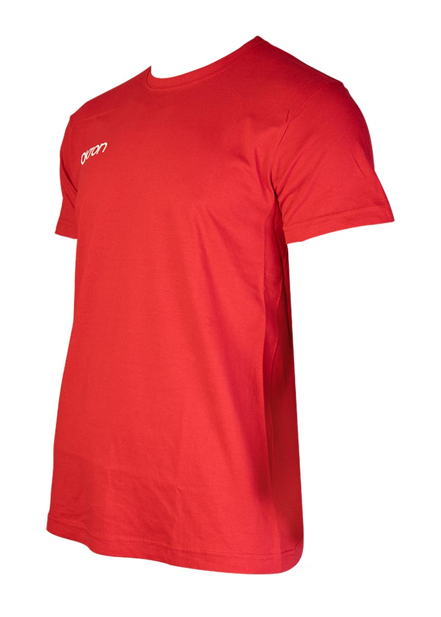 Akron Lena Cotton T-shirt - Red-535816