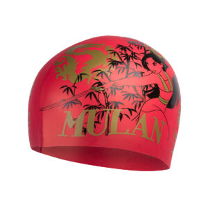 Speedo Junior Disney Print Cap Mulan - Red / Gold-0