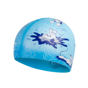 Speedo Disney Junior Print Cap Mickey - Japan Blue / Ultrasonic White-0