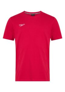 Speedo Team Kit Small Logo T-Shirt - Red
