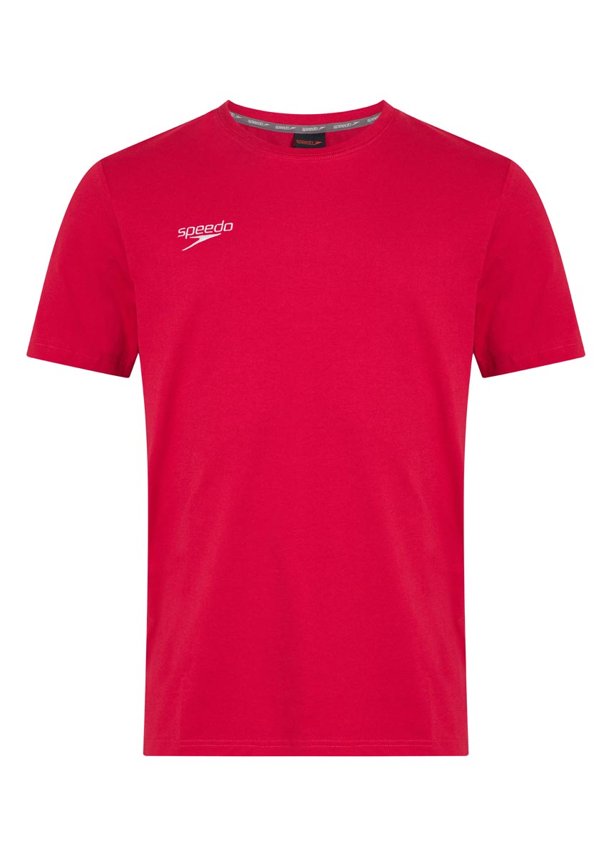 Speedo Team Kit Small Logo T-Shirt - Red-0