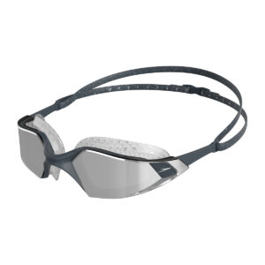 Speedo Aquapulse Pro Mirrored Goggles - Oxid Grey / Silver-0