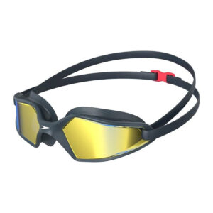 Speedo Hydropulse Mirrored Goggles - Navy / Oxid Grey-0