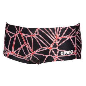 Arena Mens Carbonics Pro Low Waist Short- Black / Red
