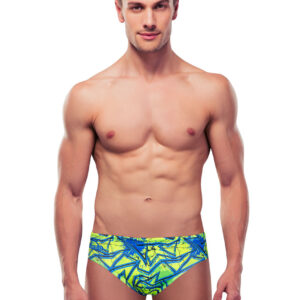 Turbo Men's Shout Brief - Green-0