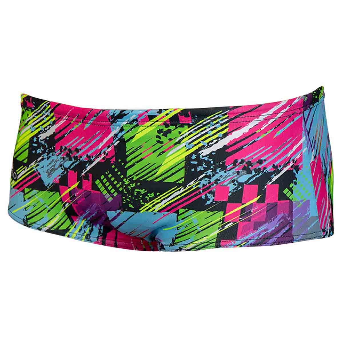 Turbo Men's Square Flu Super Tank - Multicoloured-532174