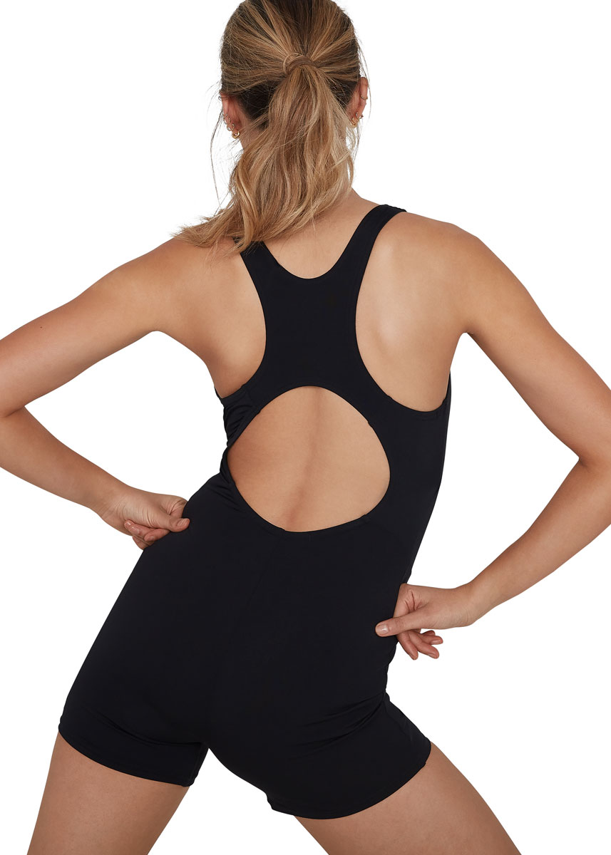 Speedo Women's Essential Endurance+ Legsuit - Black-brand