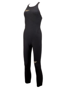 Speedo Women's Fastskin LZR Elite Openwater Bodyskin - Black / Nordic Teal