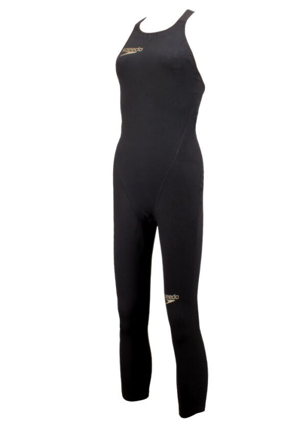 Speedo Women's Fastskin LZR Elite Openwater Bodyskin - Black / Nordic Teal-0