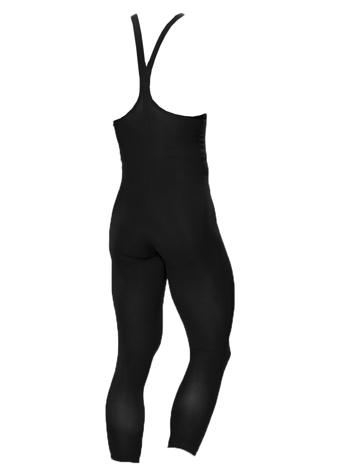 Speedo Men's Fastskin LZR Elite Openwater Bodyskin - Black / Green Glow-535963