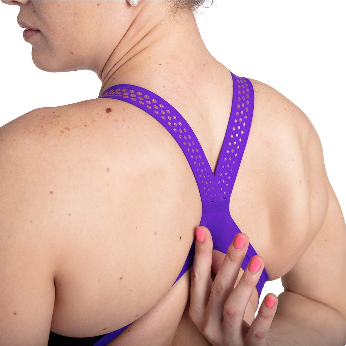 Speedo Fastskin LZR Pure Intent Openback Kneeskin - Ultraviolet