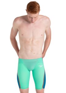 Speedo Men's Fastskin LZR Pure Intent Jammer - Green Glow / Nordic Teal