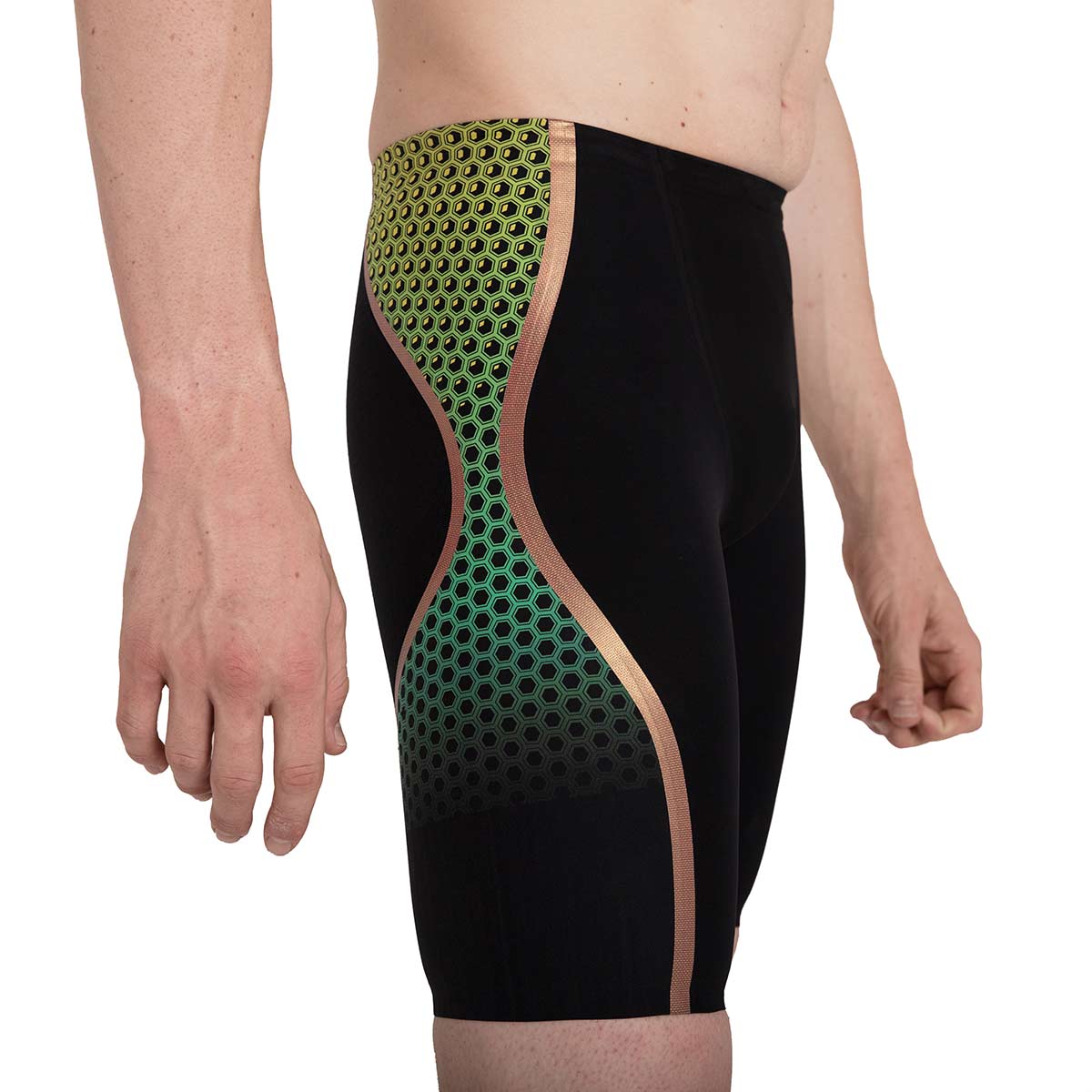 Speedo Fastskin LZR Pure Intent High Waist Jammer - Stealth Hex