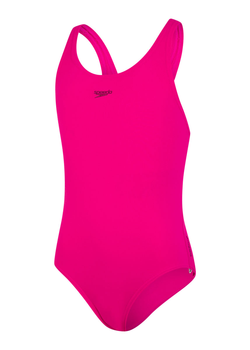 Speedo Girl's Essential Endurance+ Medalist Swimsuit - Electric Pink-533036